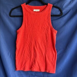 Madewell Vibrant Red Top
